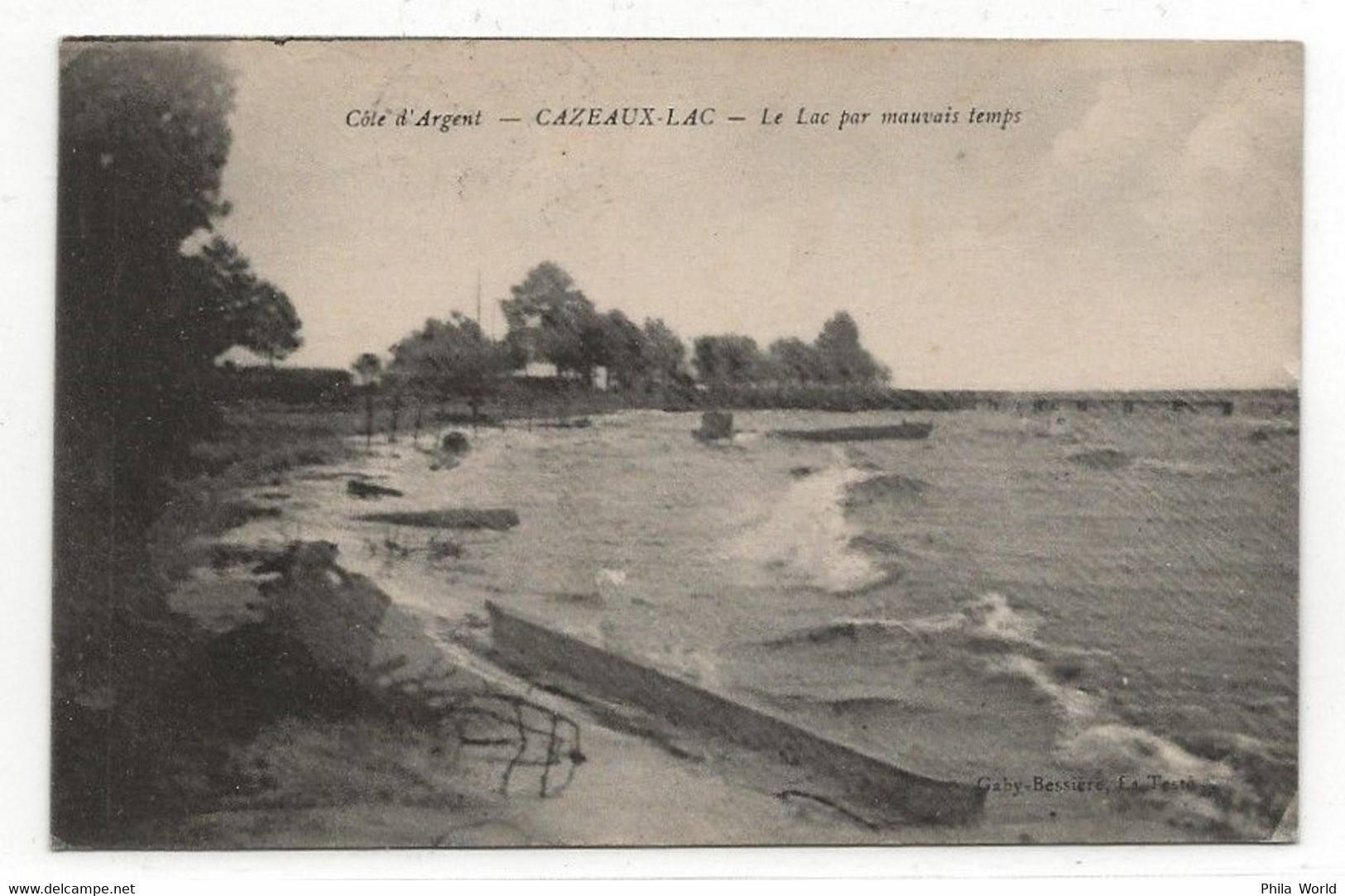 WW1 1917 AERONAUTIQUE AVIATION MILITAIRE Ecole Tir Aérien CAZAUX CAZEAUX LAC Gironde Cachet VAGUEMESTRE Blois - Guerra De 1914-18