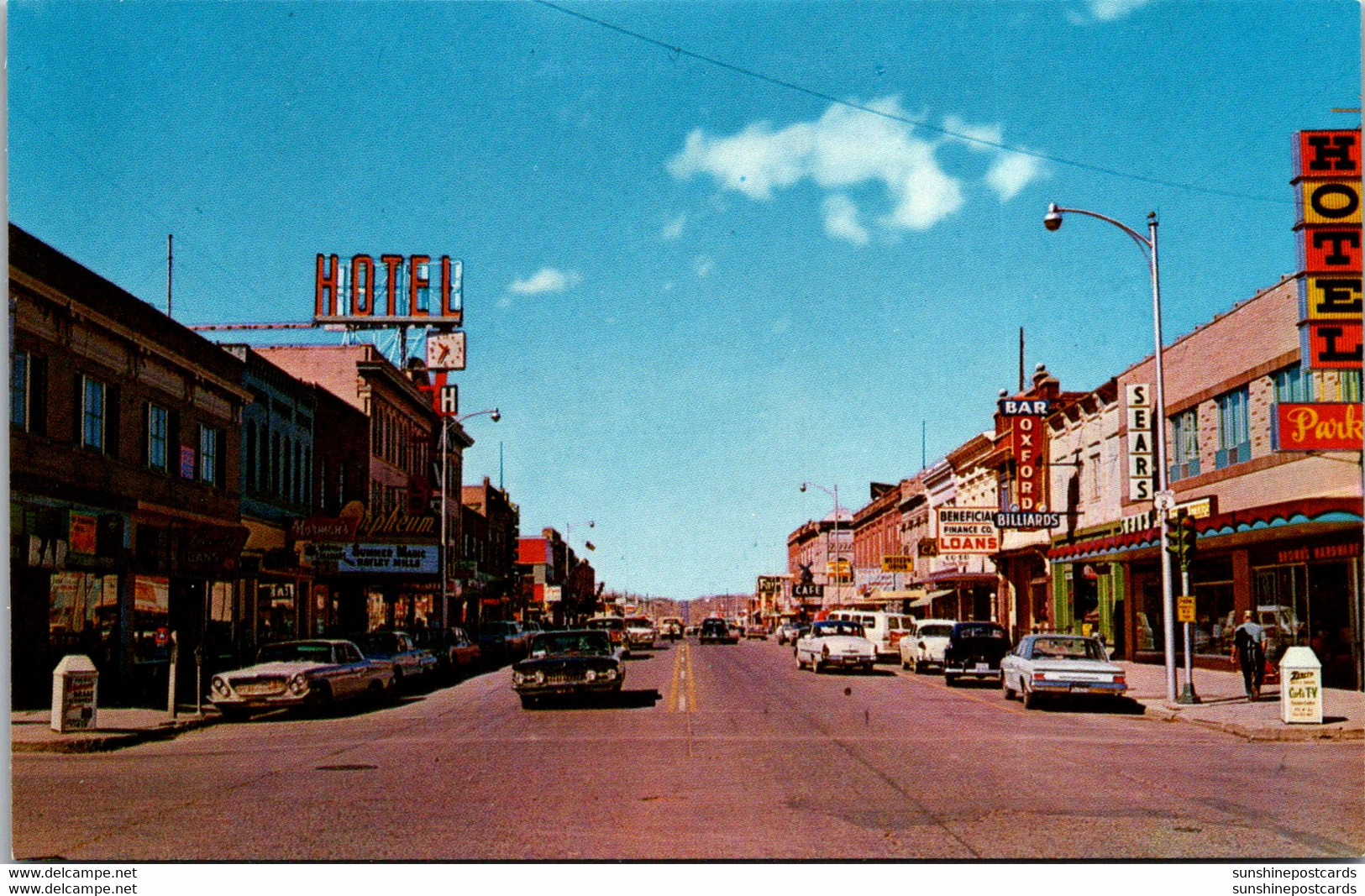 Montana Havre First Street Looking West - Havre