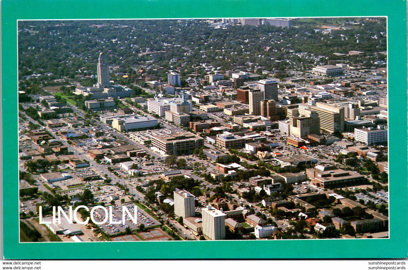 Nebraska Lincoln Aerial View - Lincoln