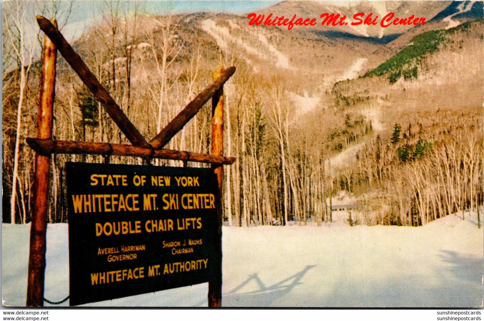 New York Adirondacks Whiteface Mountain Ski Center - Adirondack