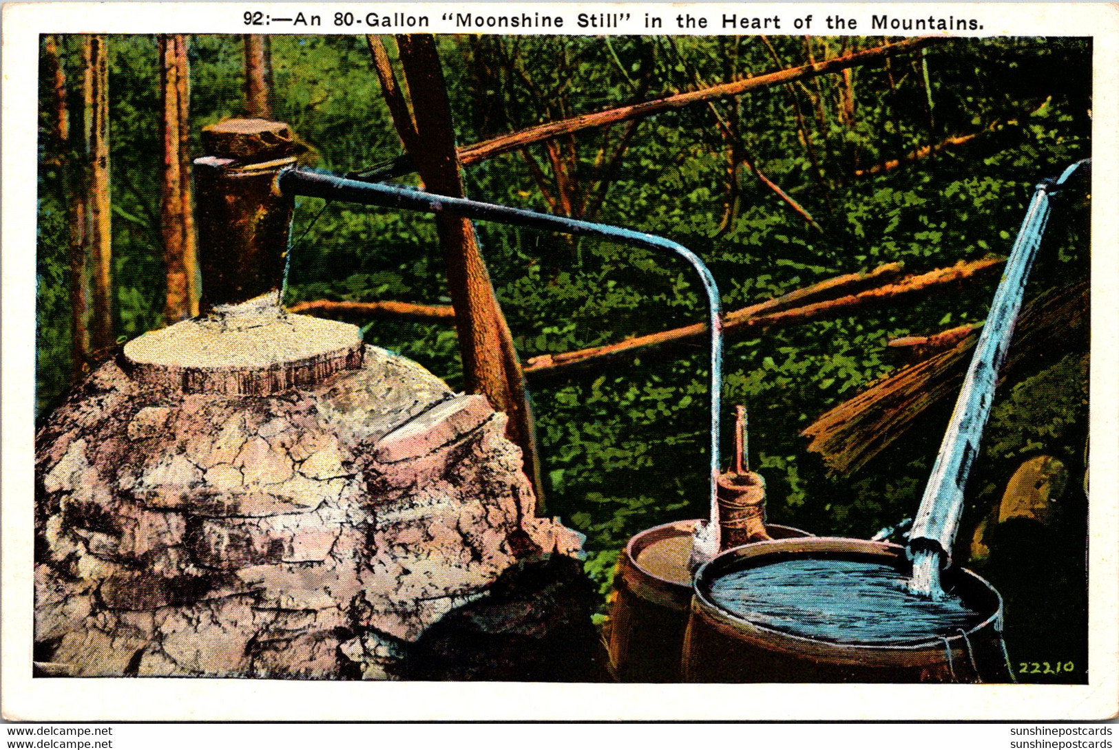 North Carolina Asheville 80 Gallon Moonshine Still In The Heart Of The Mountains - Asheville