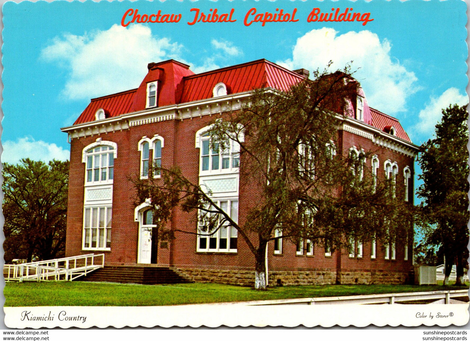 Oklahoma Northern Pushmataha County Choctaw Tribal Capitol Building - Sonstige & Ohne Zuordnung