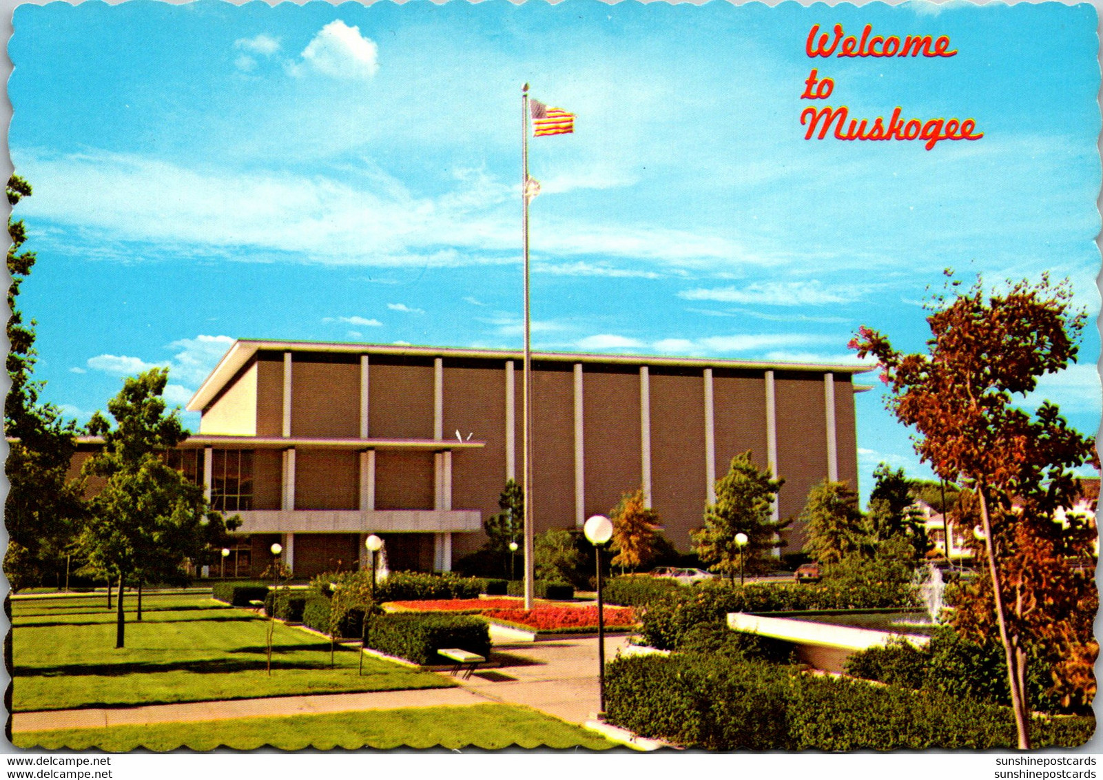 Oklahoma Muskogee Welcome Showing Civic Center - Muskogee