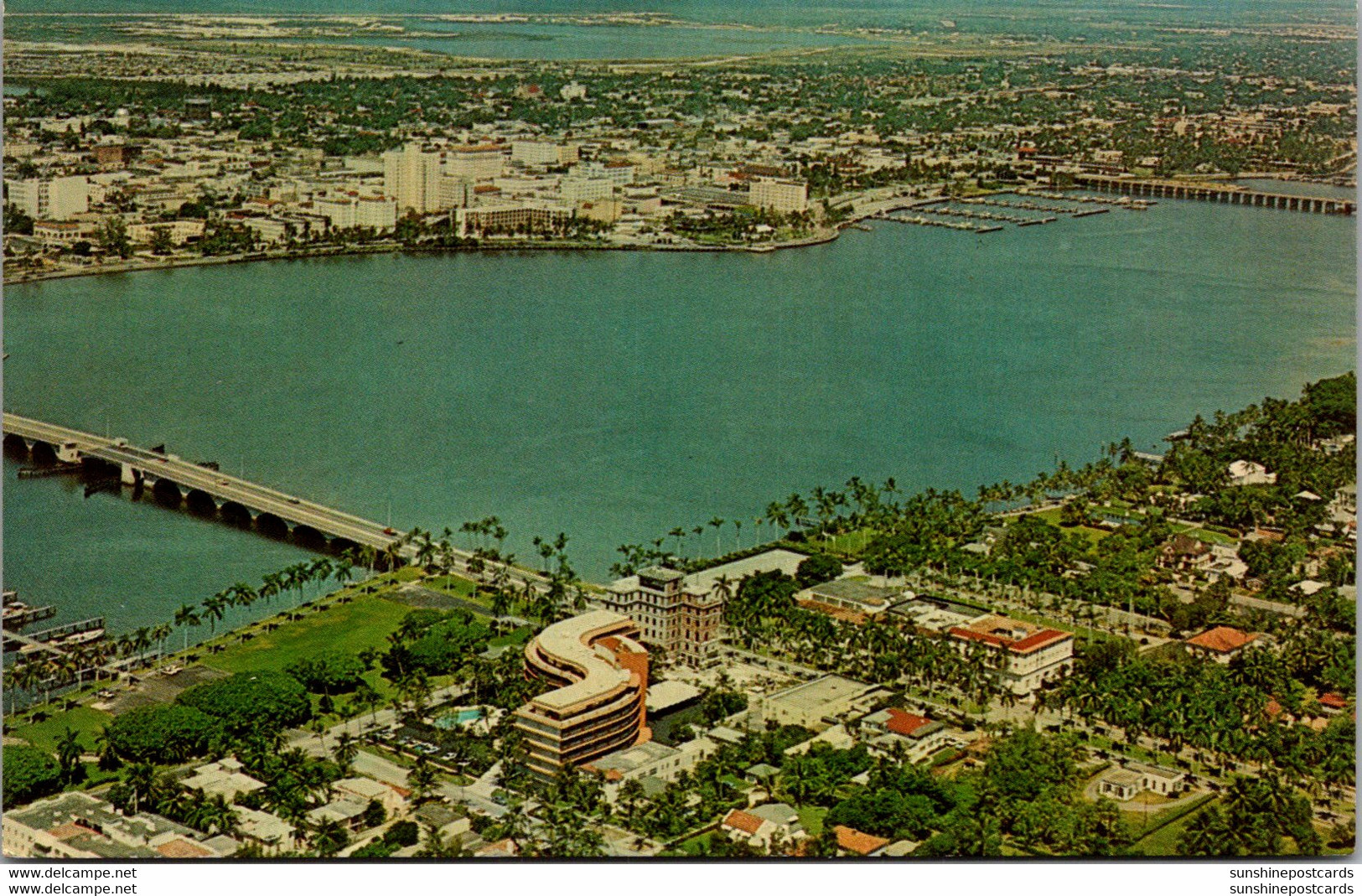 Florida Aerial View Of The Palm Beaches - Palm Beach