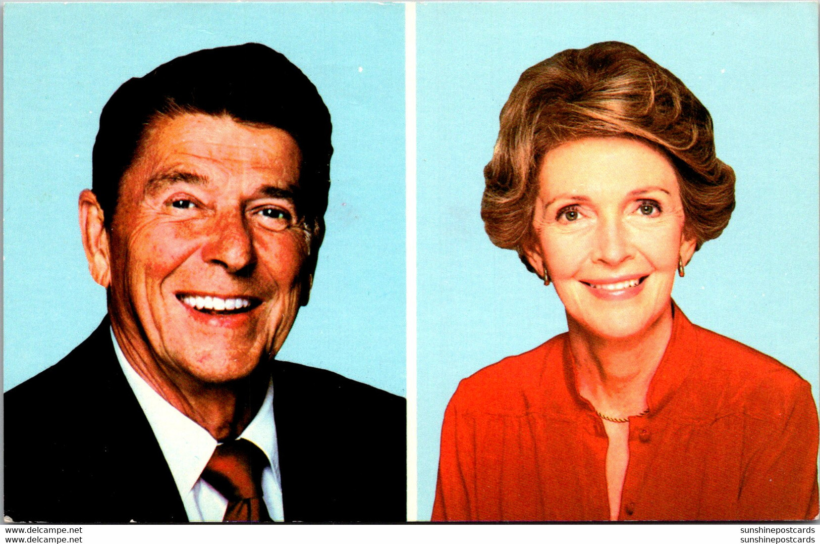 President Ronald Reagan And First Lady Nanncy 1984 - Präsidenten