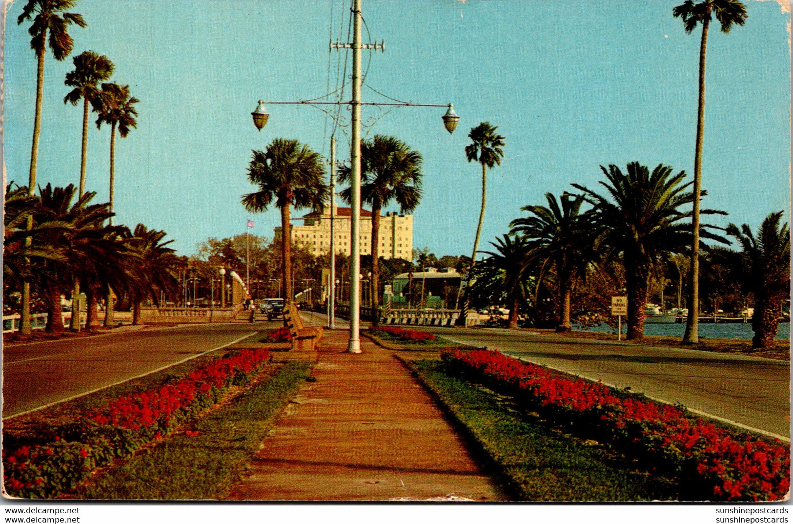 Florida Clearwater Memorial Causeway To Clearwater Beach 1966 - Clearwater