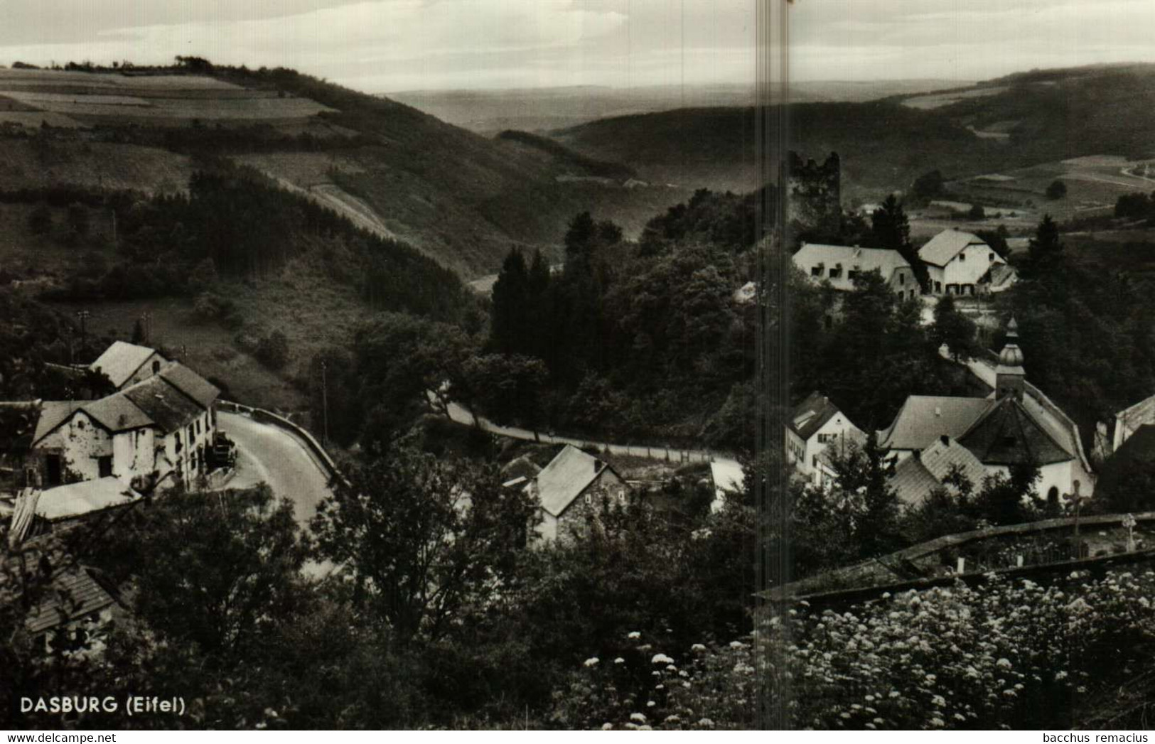 DASBURG (Eifel)  Hotel "Zur Post" Bes. Anton Aug. Schmitz - Prüm