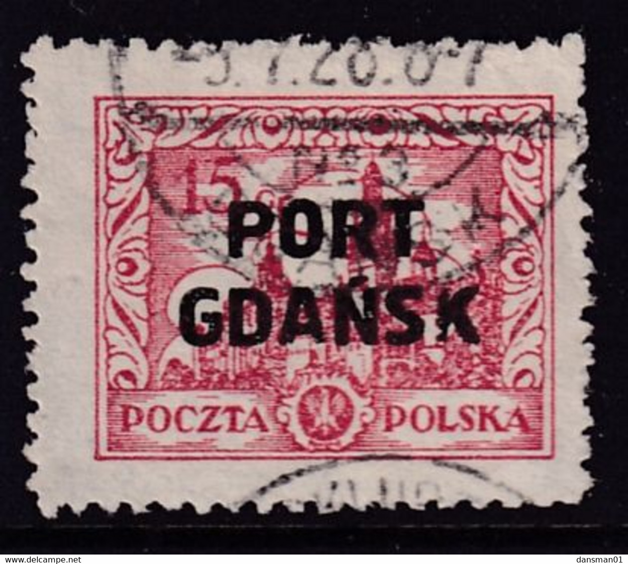 Port Gdansk 1926 Fi 14a Used Type I - Occupazioni