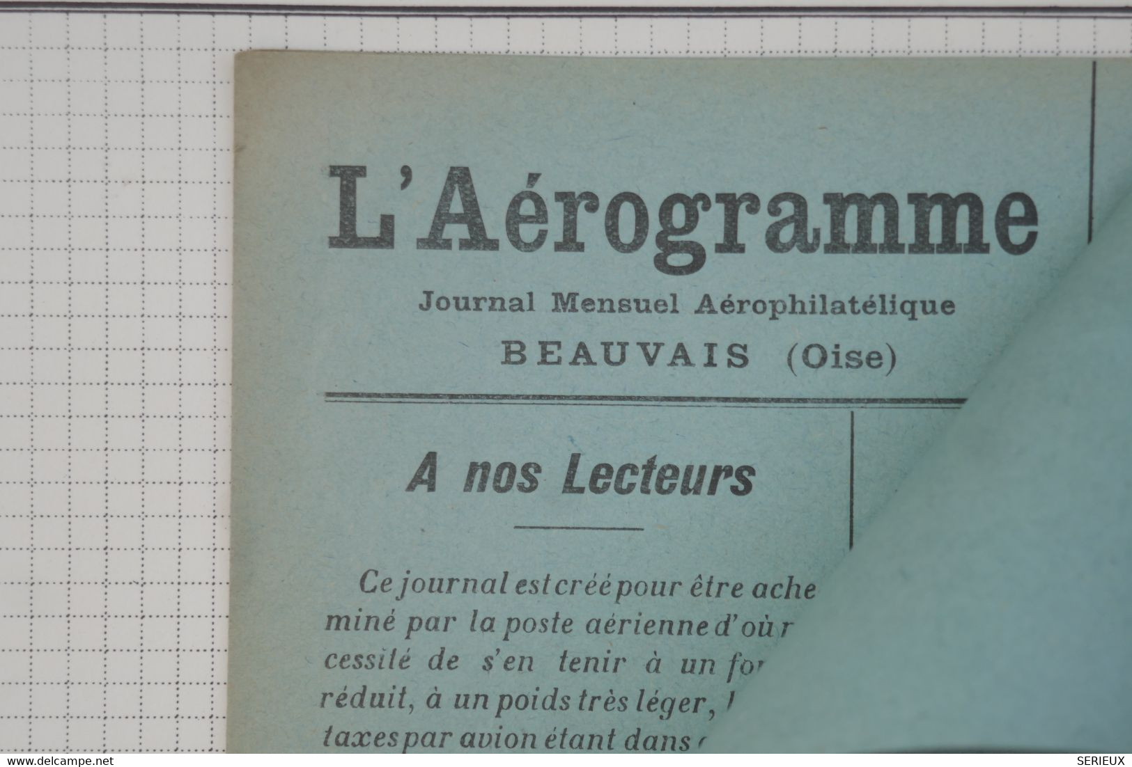 BC8 FRANCE PAIRE SUR LETTRE L AEROGRAME N°1 RARE 1950 PARIS +AERIEN+   +SURCHARGES +AFFRANC. PLAISANT - 1927-1959 Cartas & Documentos