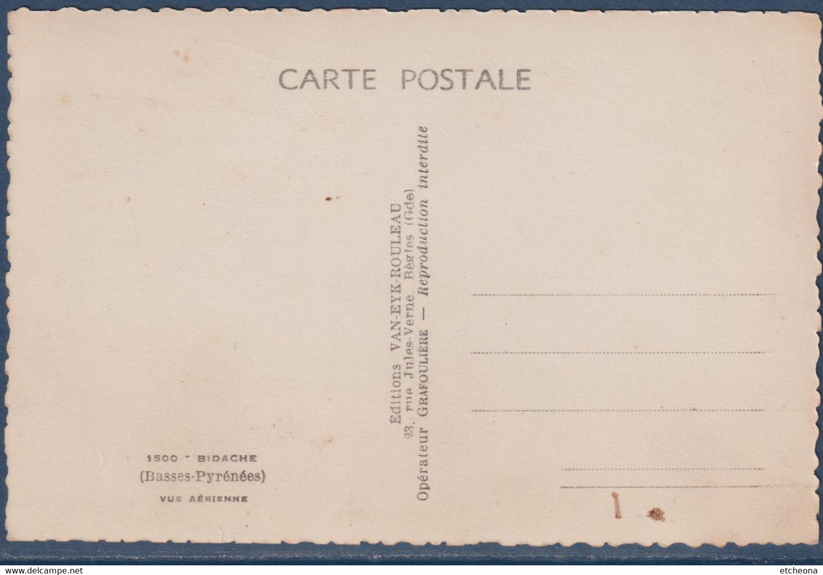 Bidache, Basses Pyrénées, Département Devenu Pyrénées Atlantiques,  Carte Postale, Vue Aérienne, - Bidache