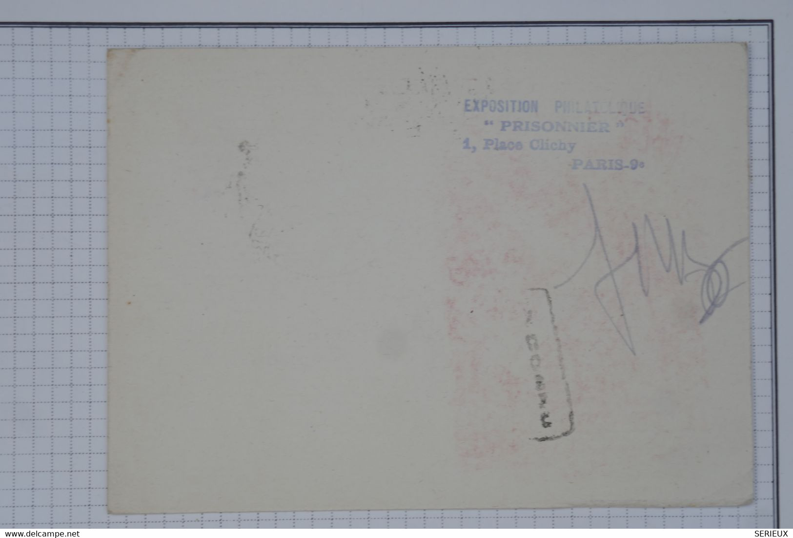 BC8 FRANCE  BELLE CARTE RR 1946  PARIS ALGER+EXPO  +AFFRANCH. PLAISANT   ++ - 1927-1959 Lettres & Documents