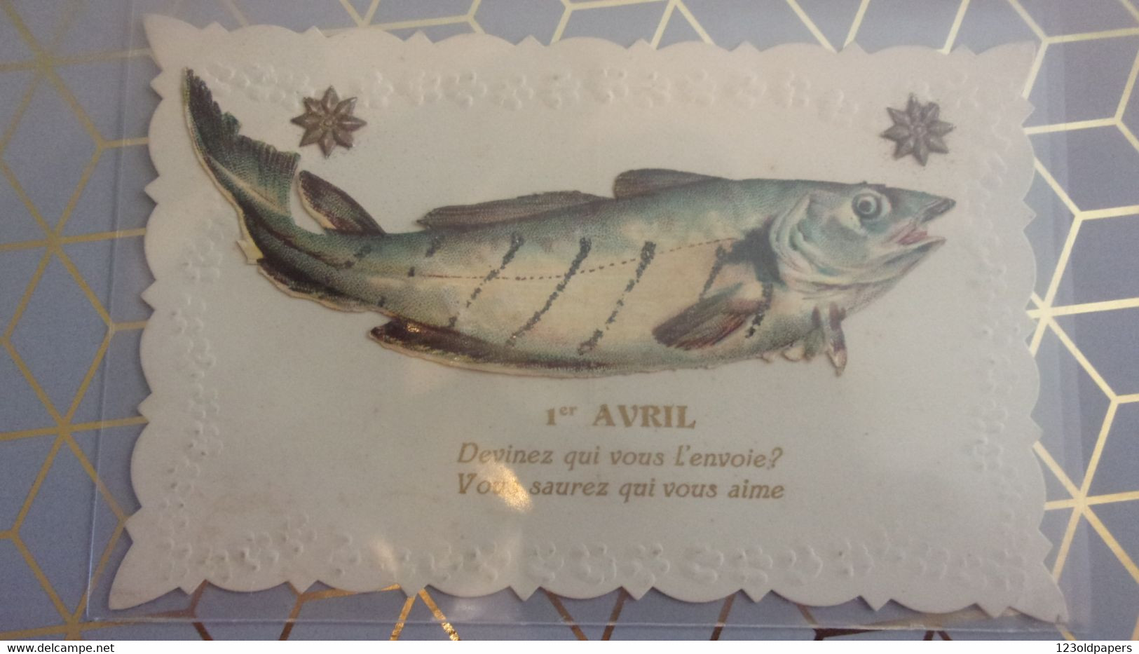 1 Er Avril  POISSON - 1° Aprile (pesce Di Aprile)
