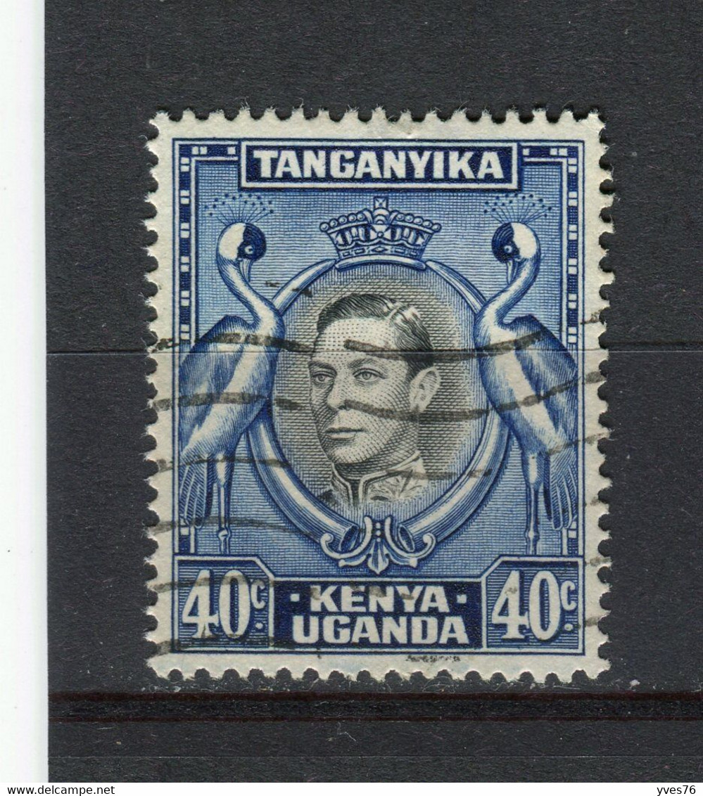 KENYA & OUGANDA - Y&T N° 87° - George VI - Grues Kavirondo - Kenya & Oeganda