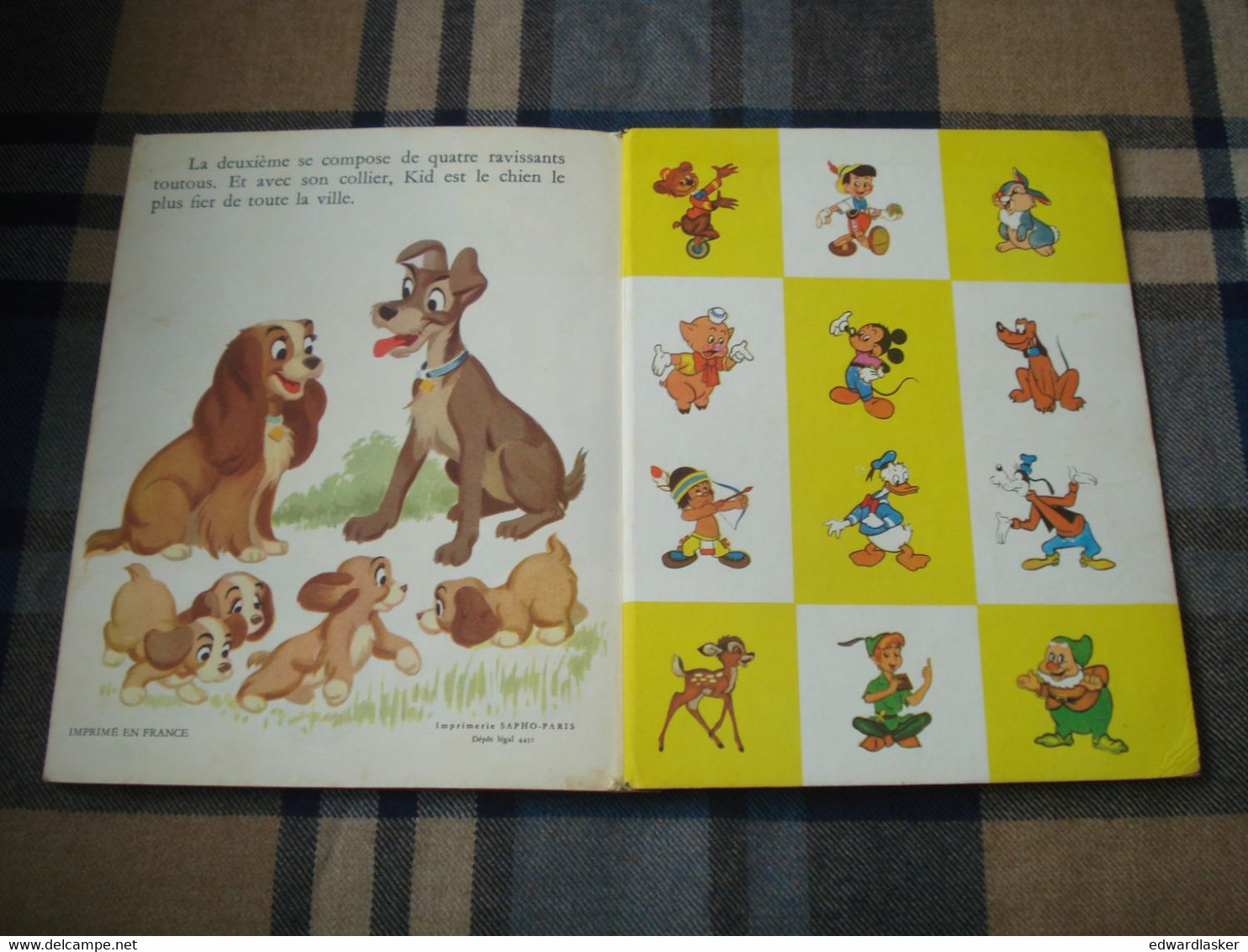 Coll. ALBUMS ROSES : LADY (la Belle Et Le Clochard) //Walt Disney - 1955 [2] - Hachette