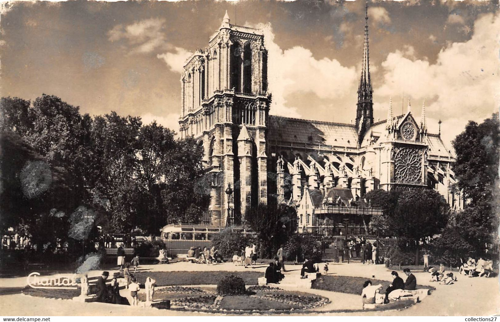 PARIS-NOTRE-DAME  ET SQAURE VIVIANI - Notre Dame Von Paris