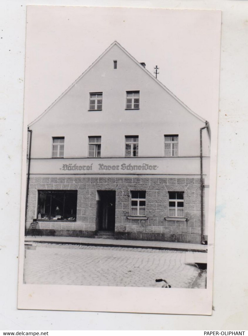 8430 NEUMARKT / Oberpfalz, Bäckerei Xaver Schneider, Photo - AK. Kl. Klebereste - Neumarkt I. D. Oberpfalz