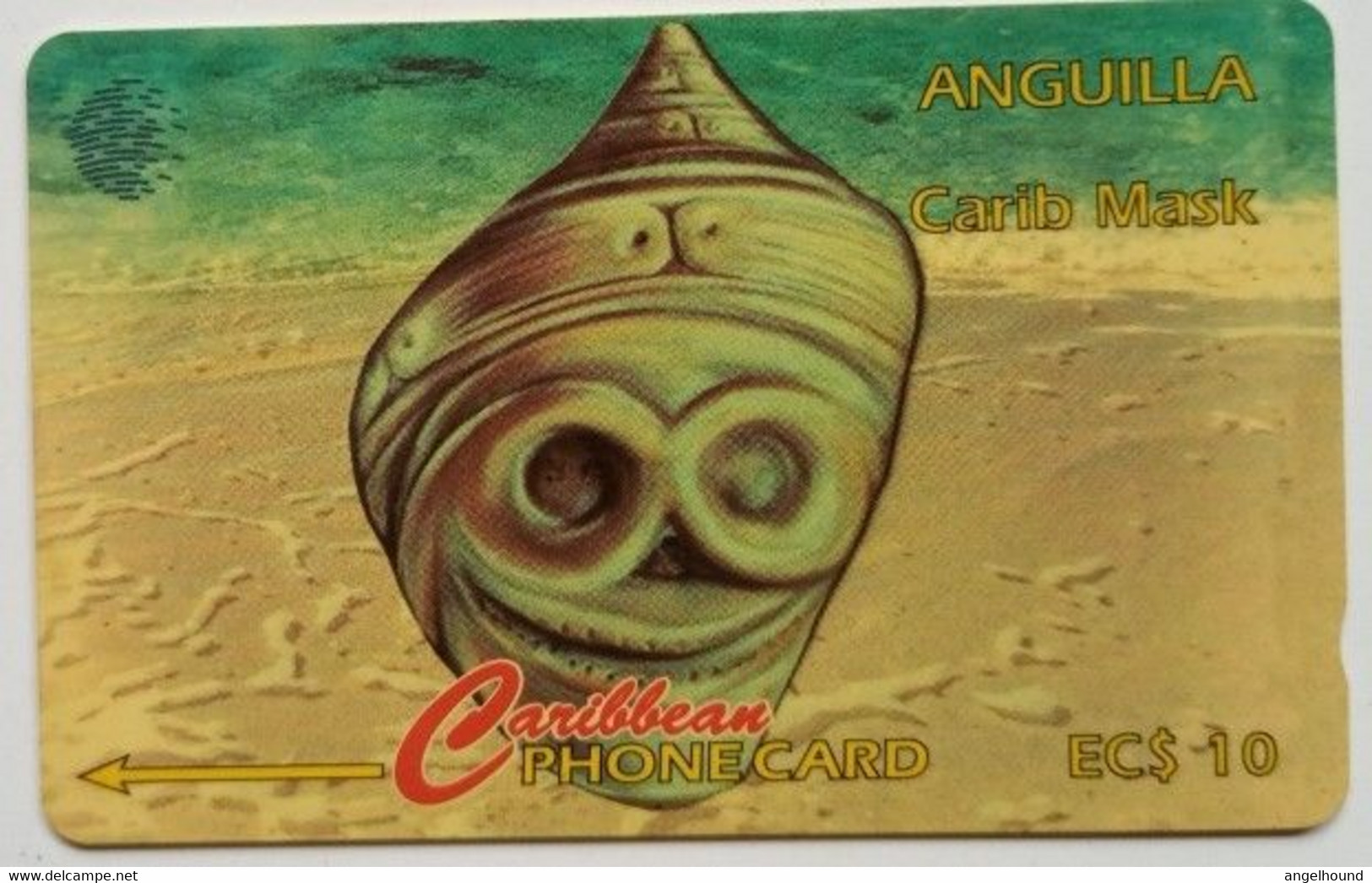 Anguilla  EC$10  69CAGC "  Carib Mask " - Anguila