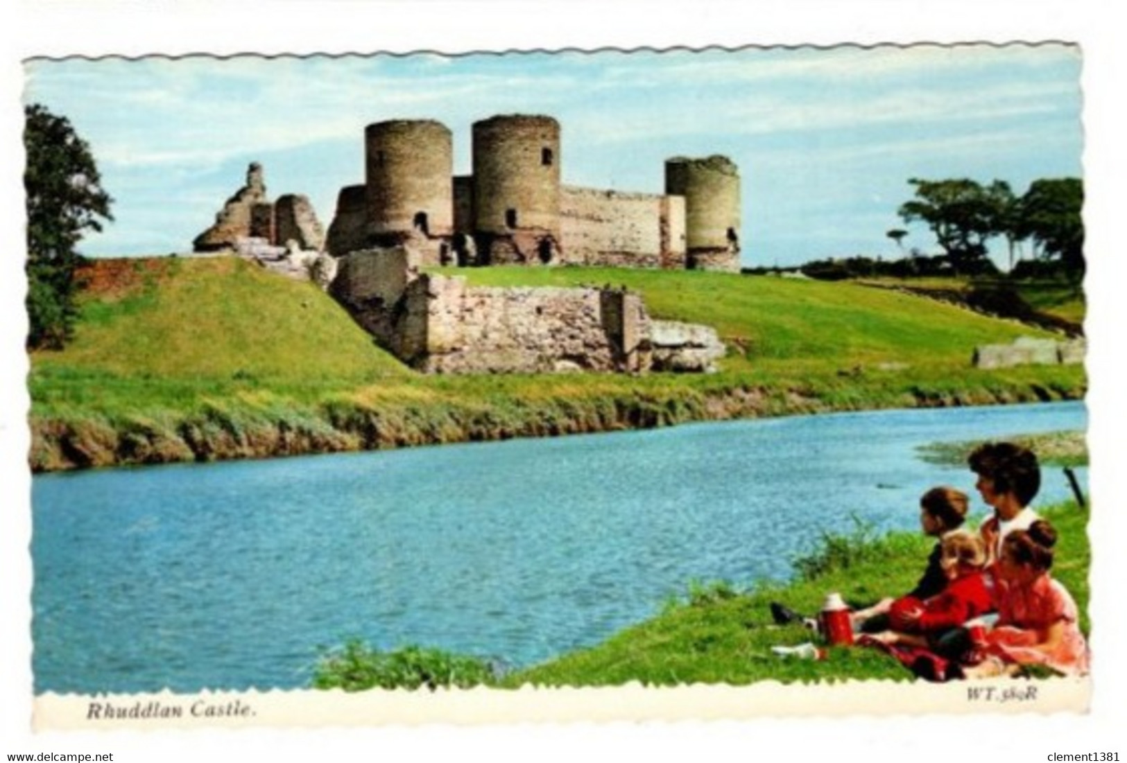 Wales Rhuddlan Castle - Denbighshire