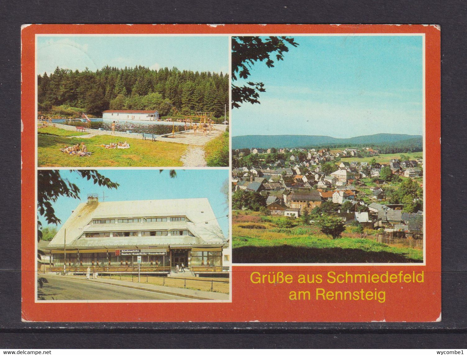 GERMANY - Schmiedefeld Am Rennsteig Multi View Used Postcard As Scans - Schmiedefeld