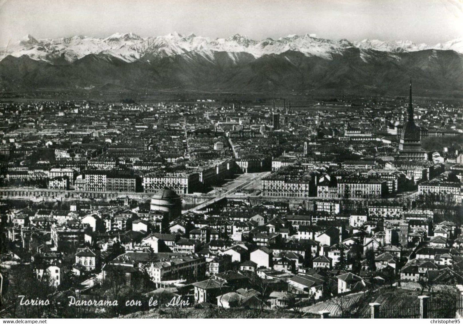 Italie .n° 24892. Torino . Vue Generale. Carte Postale Photo. - Panoramische Zichten, Meerdere Zichten