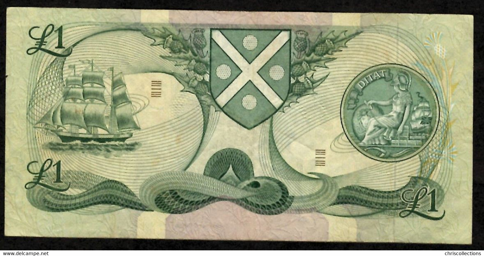 ECOSSE - 1 Pound Bank Of Scotland - 1977 - Pick 204 - 1 Pound