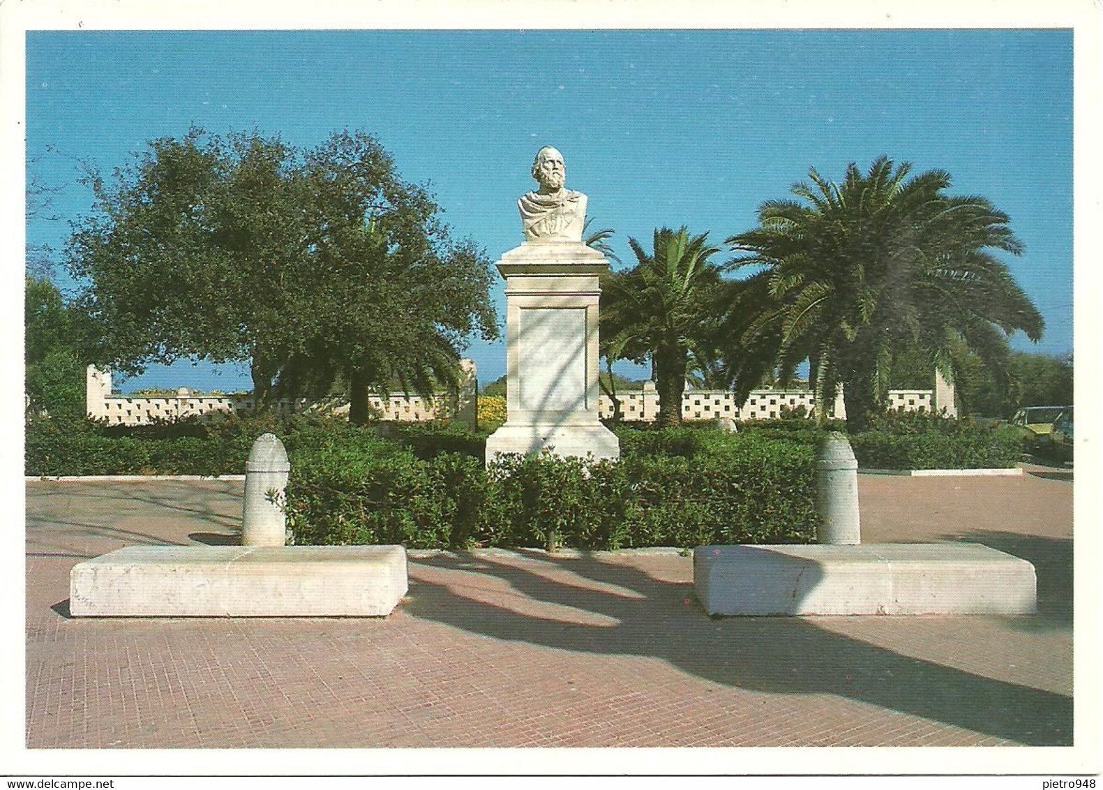 Marsala (Trapani) Monumento A G. Garibaldi, G. Garibaldi Monument, G. Garibaldi Denkmal - Marsala