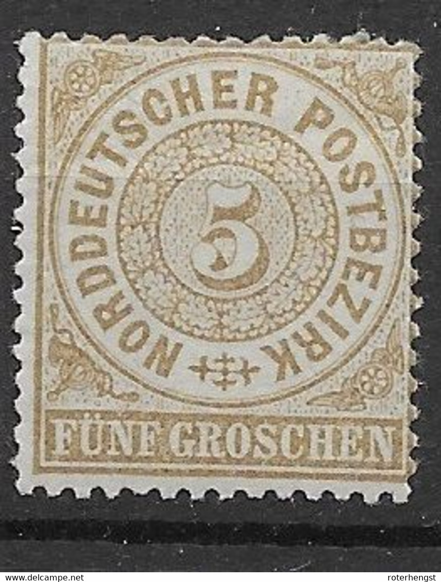 NDP Mh* 11 Euros 1869 - Mint