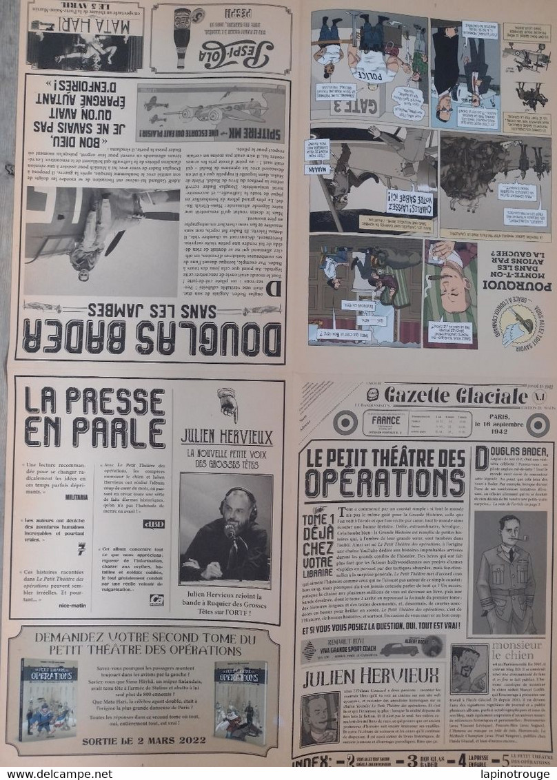 Dossier De Presse Le Petit Théâtre Des Opérations L'ODIEUX CONNARD MONSIEUR LE CHIEN 2022 - Archivio Stampa