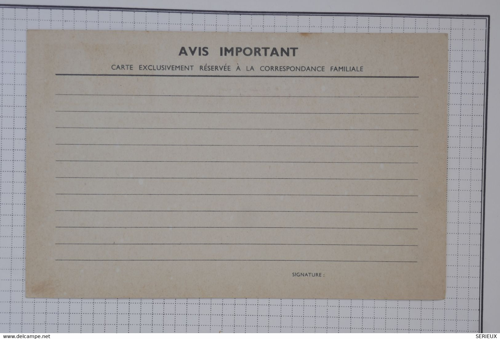 BC9 AEF   FRANCE  BELLE CARTE  ENTIER RR 1910 NON VOYAGEE - Lettres & Documents