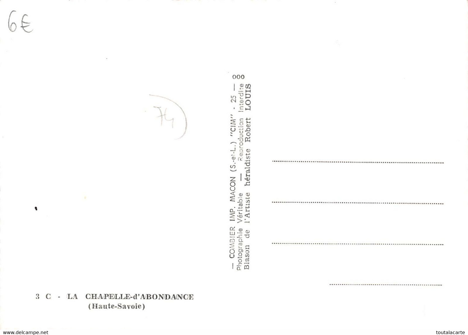 CPSM 74  LA CHAPELLE D'ABONDANCE MULTI VUES  Grand Format  15 X 10,5 Cm - La Chapelle-d'Abondance