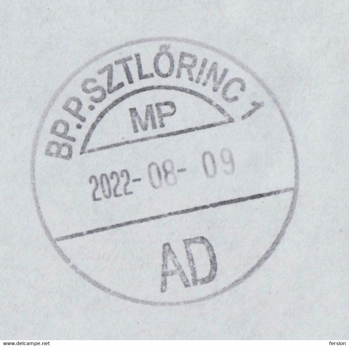 Oldtimer CAR POSTAL HISTORY REGISTERED PRIORITY Label Vignette Forwarded Letter Cover To PO BOX Hungary Pestszentlorinc - Briefe U. Dokumente