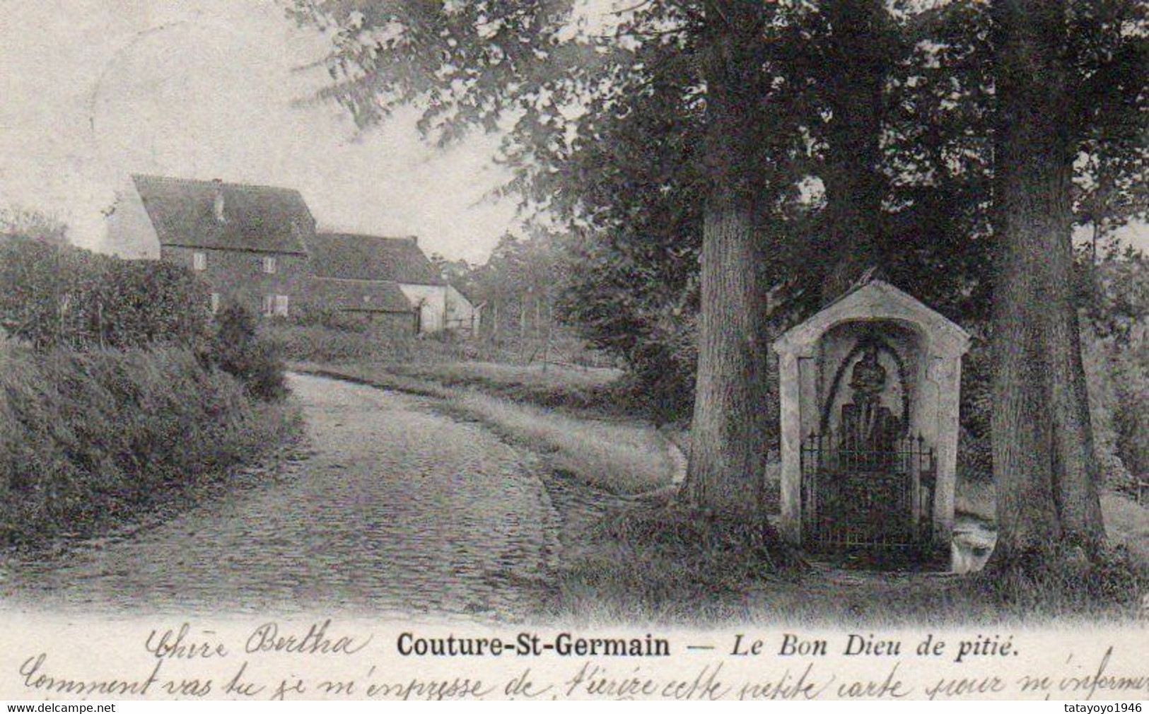 Couture-st-germain  Le Bon Dieu De Pitié Voyagé  En 1903 - La Hulpe