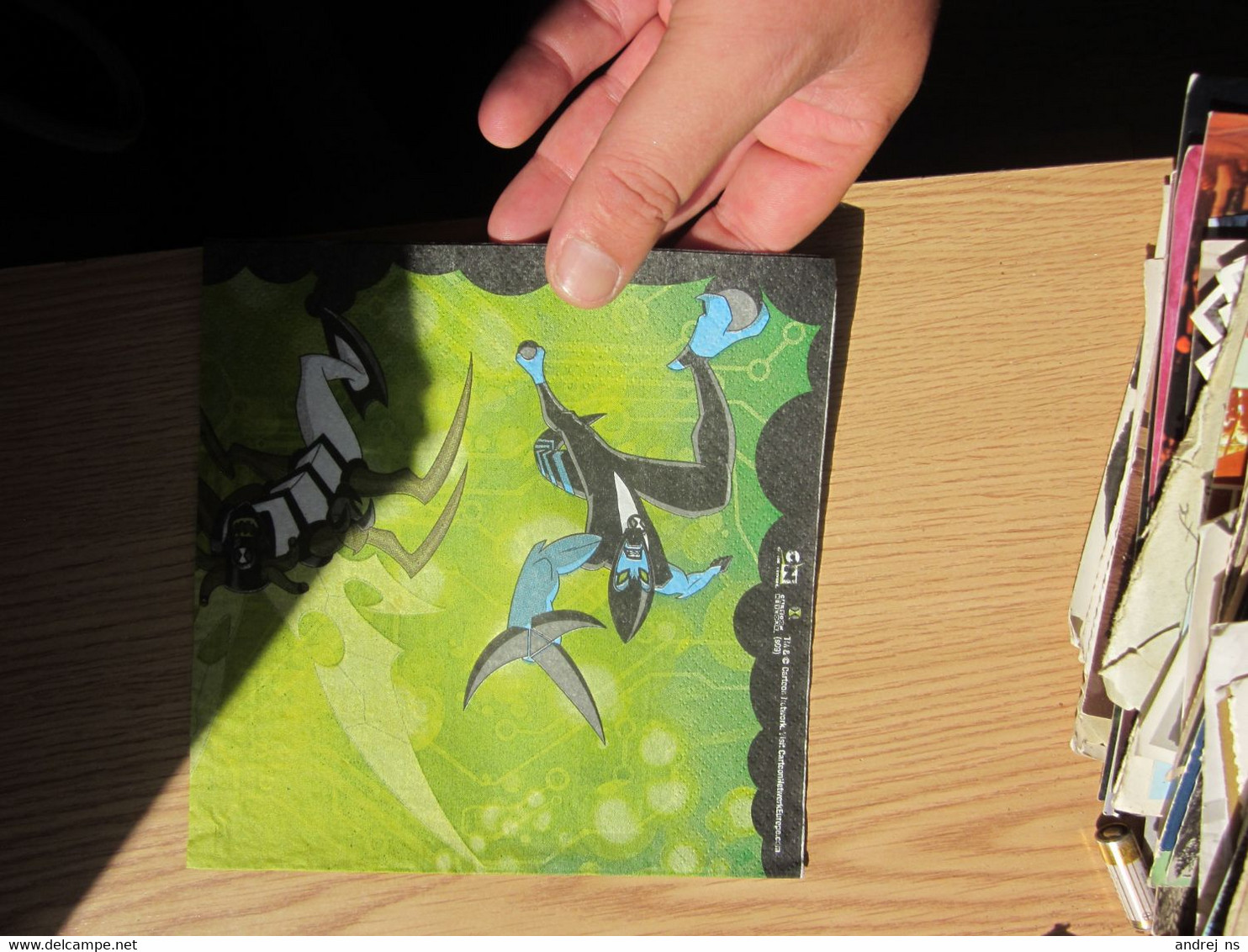 Ben 10  C N Cartoon Netrwork   Napkins - Reclameservetten