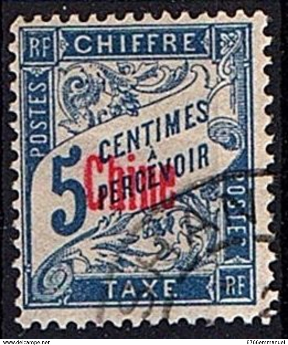 CHINE TAXE N°1 - Postage Due