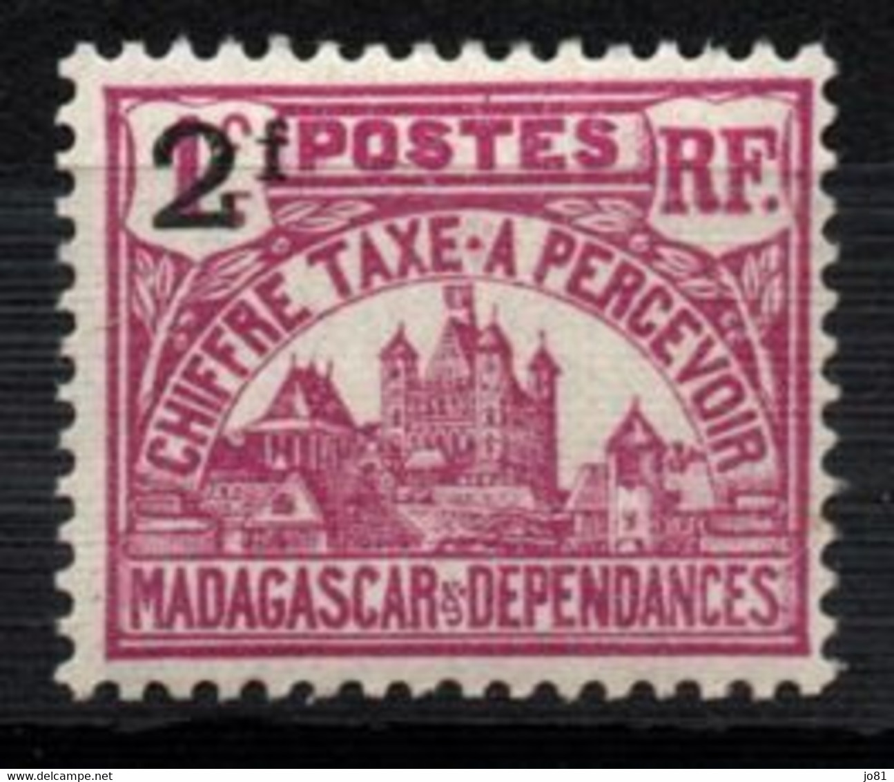 Madagascar YT Taxe 18 Neuf Sans Charnière XX MNH - Timbres-taxe