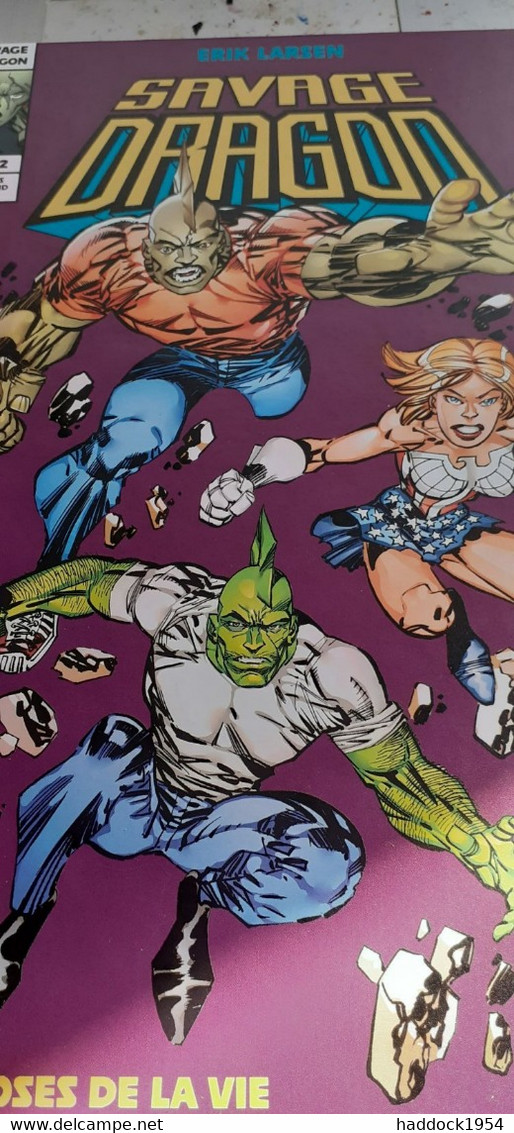 SAVAGE DRAGON Tome 1 Et 2 ERIK LARSEN éditions Black Et White 2022 - Erstausgaben