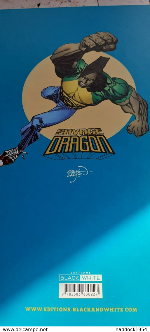 SAVAGE DRAGON tome 1 et 2 ERIK LARSEN éditions black et white 2022