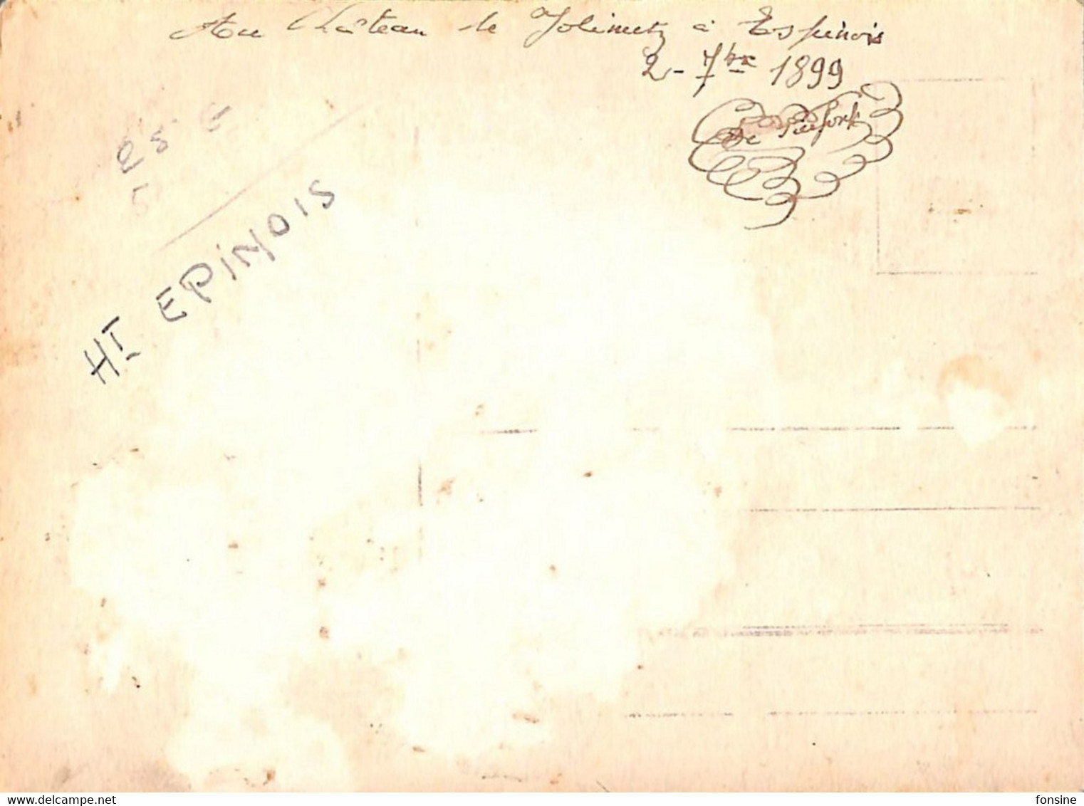 Epinois - 1899 - Binche