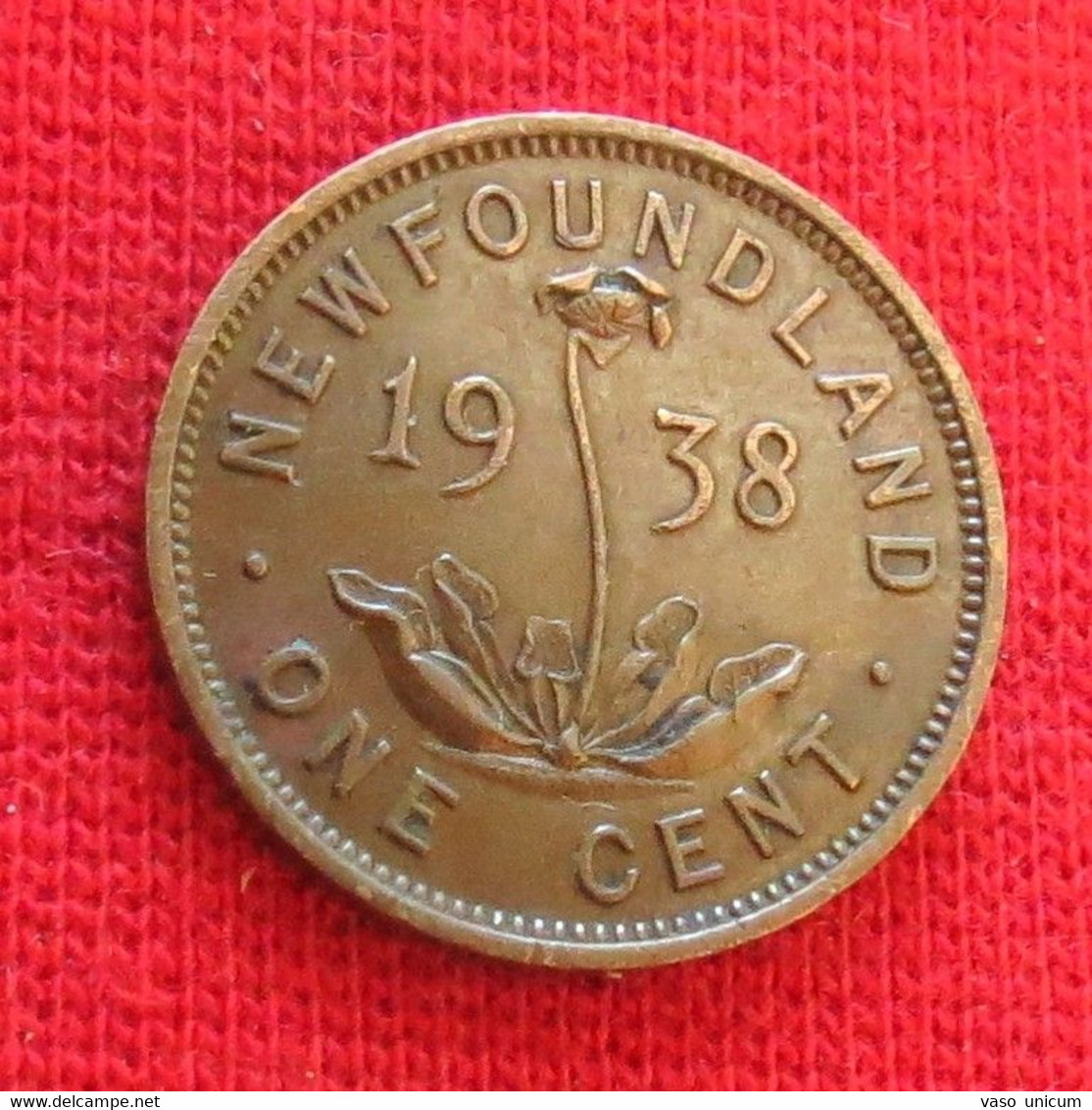 Newfoundland 1 Cent 1938 - Autres – Amérique