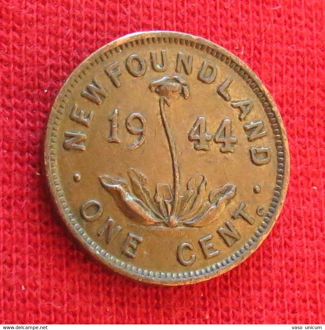 Newfoundland 1 Cent 1944 - Autres – Amérique