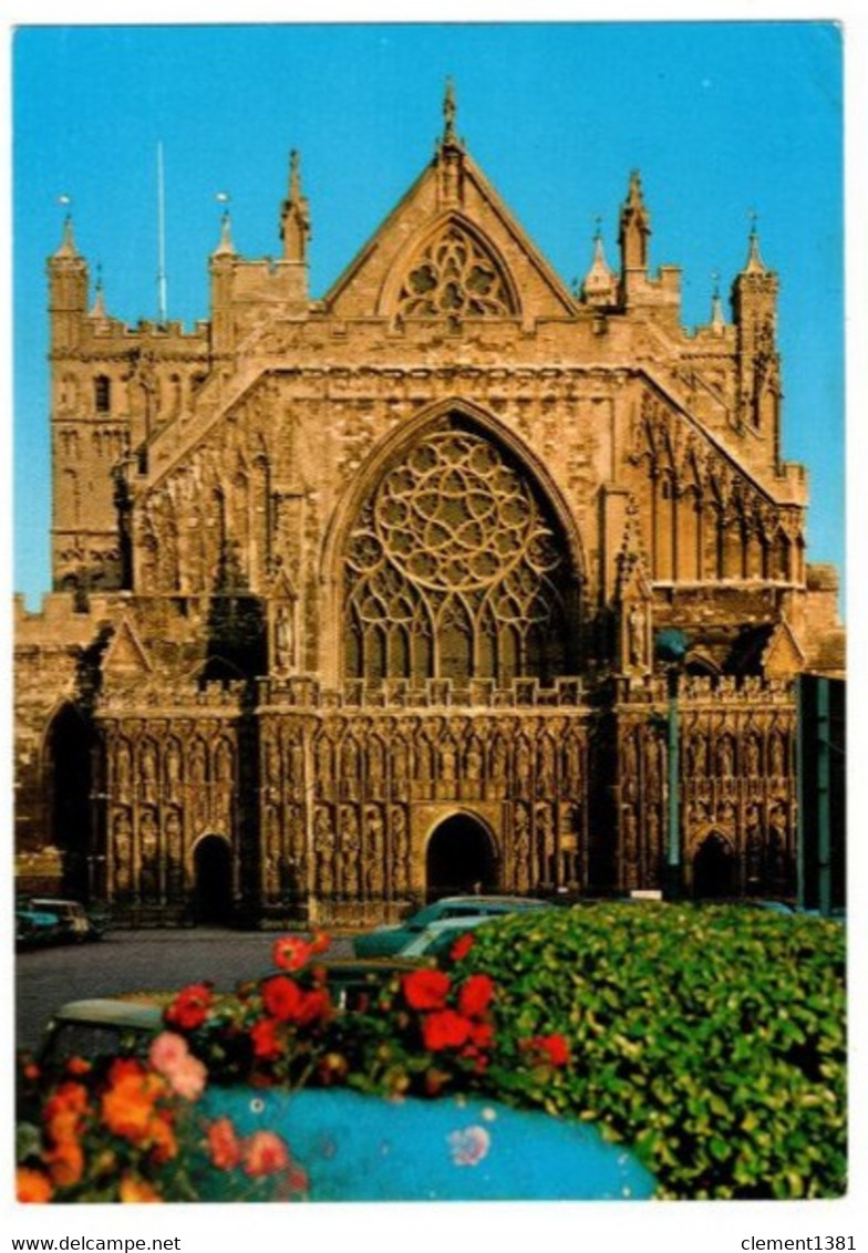 England Exeter Cathedral West Front - Exeter