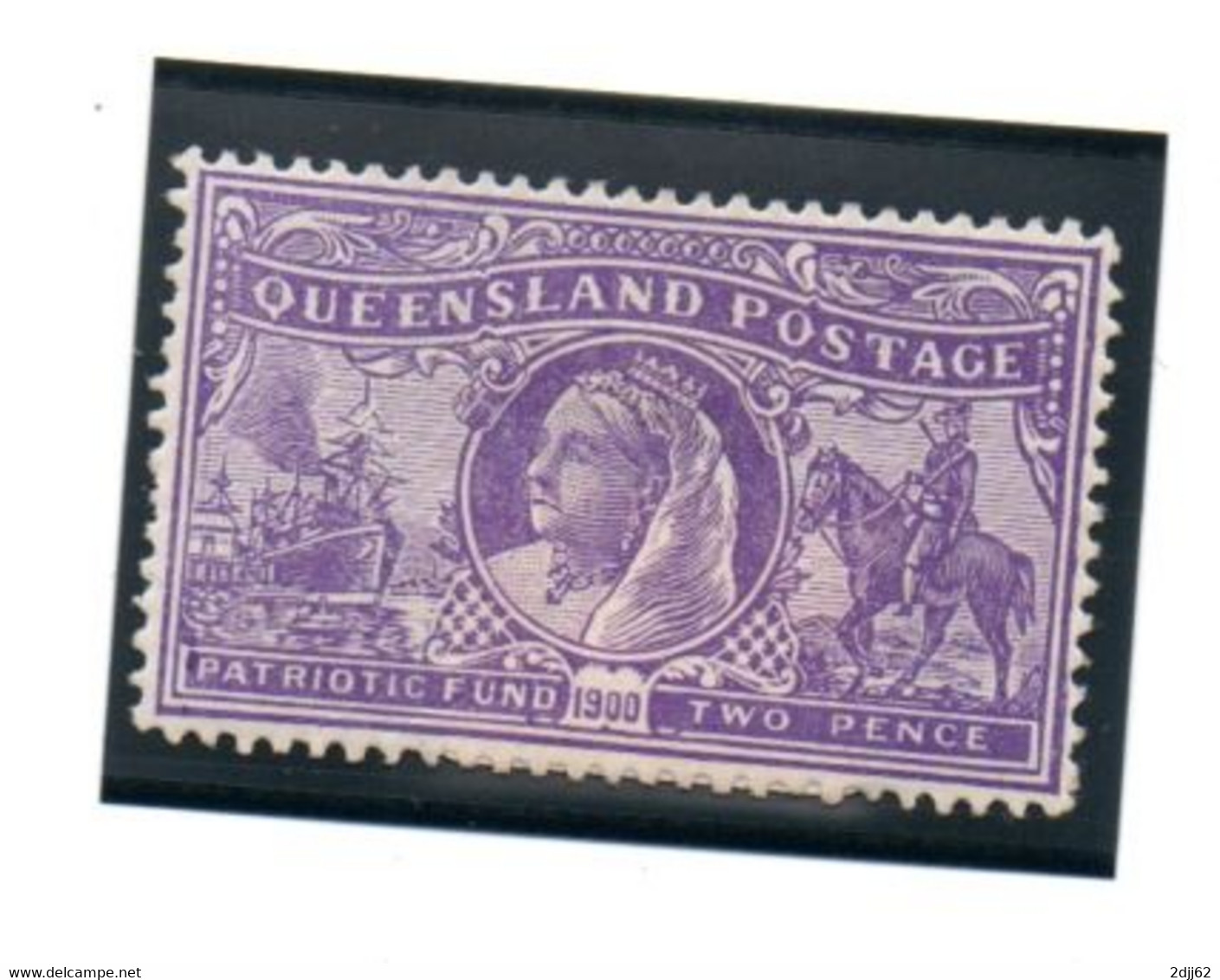 Australie, Queensland, Cheval, Bateau, Reine Victoria, YT 90, MH - Ungebraucht