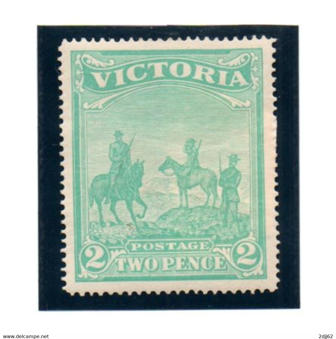 Aistralie, Victoria, Cheval, Guerrier, YT 118, MNH - Neufs