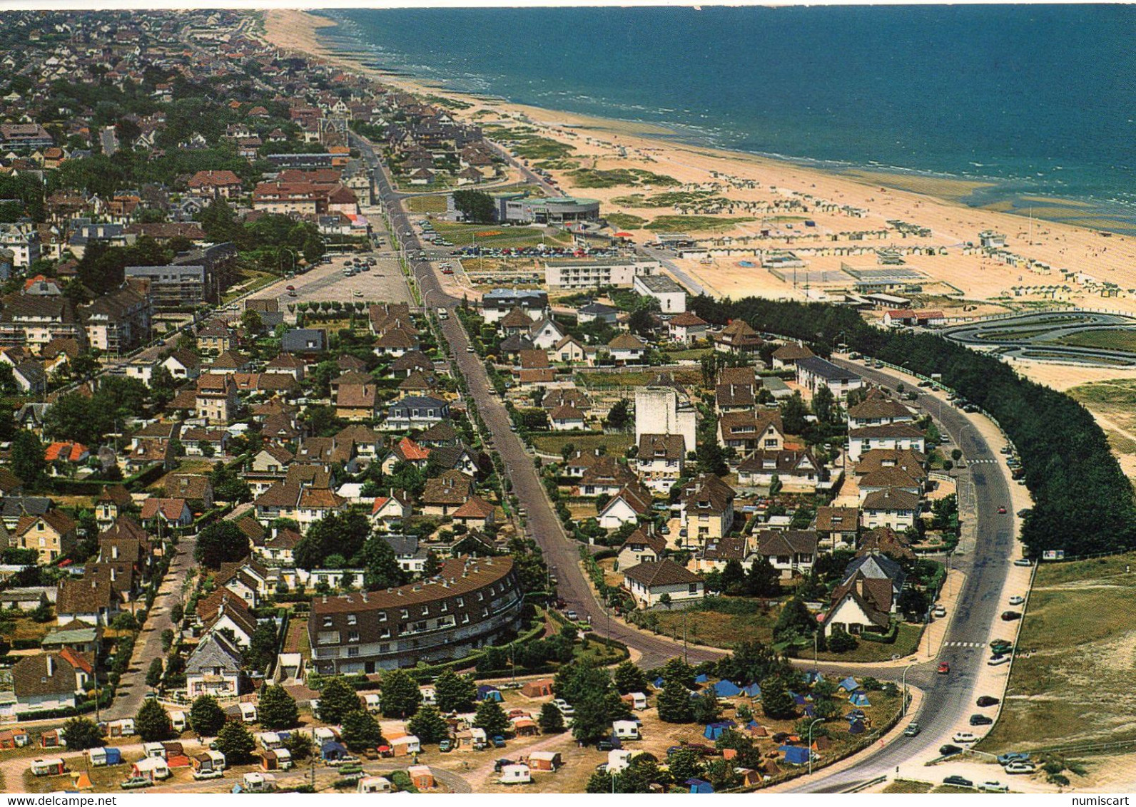 Ouistreham Riva Bella Belle Vue Aérienne La Plage De Colleville Montgomery - Ouistreham