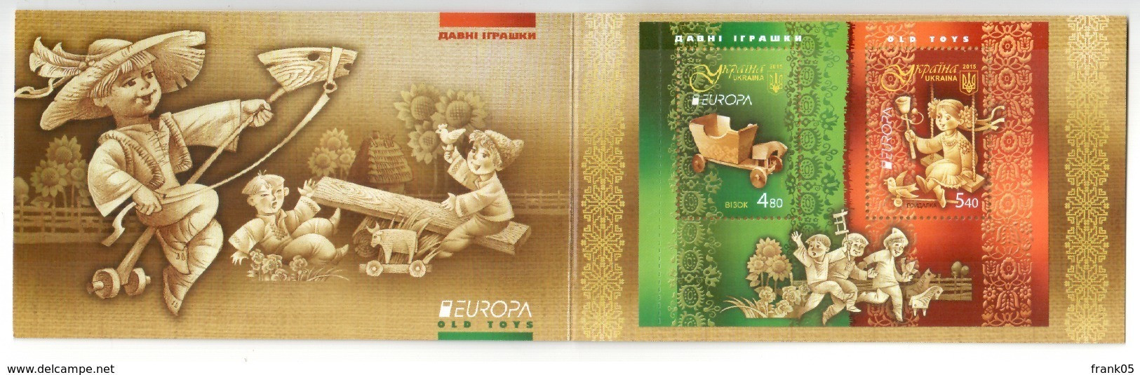 Ukraine 2015 MH / Booklet EUROPA ** - 2015