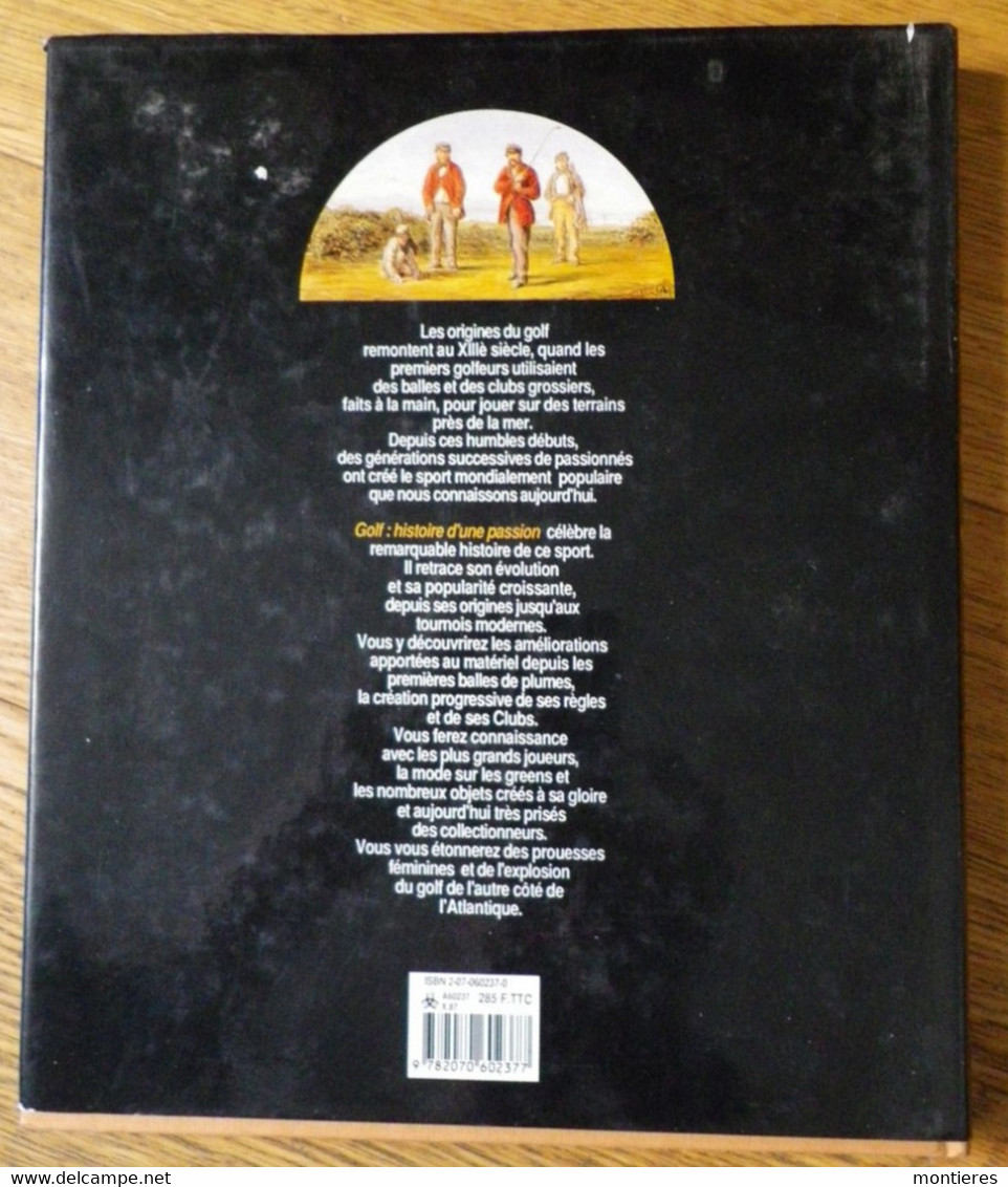 Golf Histoire D'une Passion - éditions  Gallimard - 1987 - Books