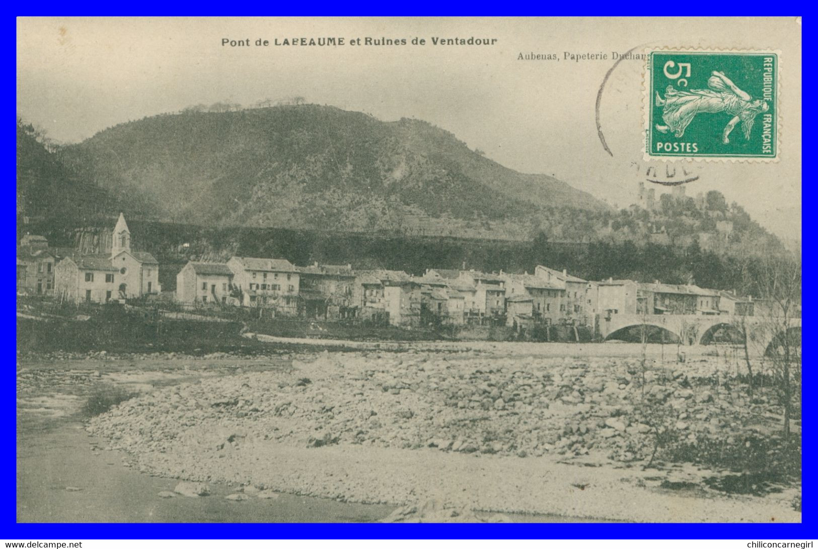 * Pont De LABEAUME Et Ruines De Ventadour - Edit. DUCHAMP - 1912 - Altri & Non Classificati