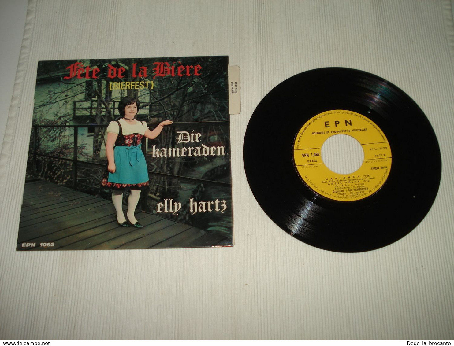 B1 / Fête De La Bière Bierfest EP - EPN -1062 - France - + Languette + Dédicace - Sonstige - Deutsche Musik