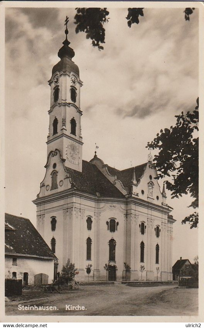 AK Steinhausen O.A. Waldsee - Kirche -  (61214) - Bad Schussenried