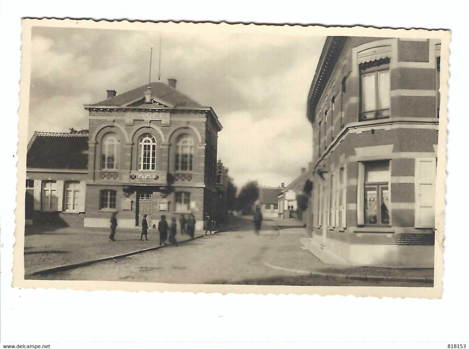 Beerse  Gemeenteplaats Met Gemeentehuis Fotokaart - Beerse